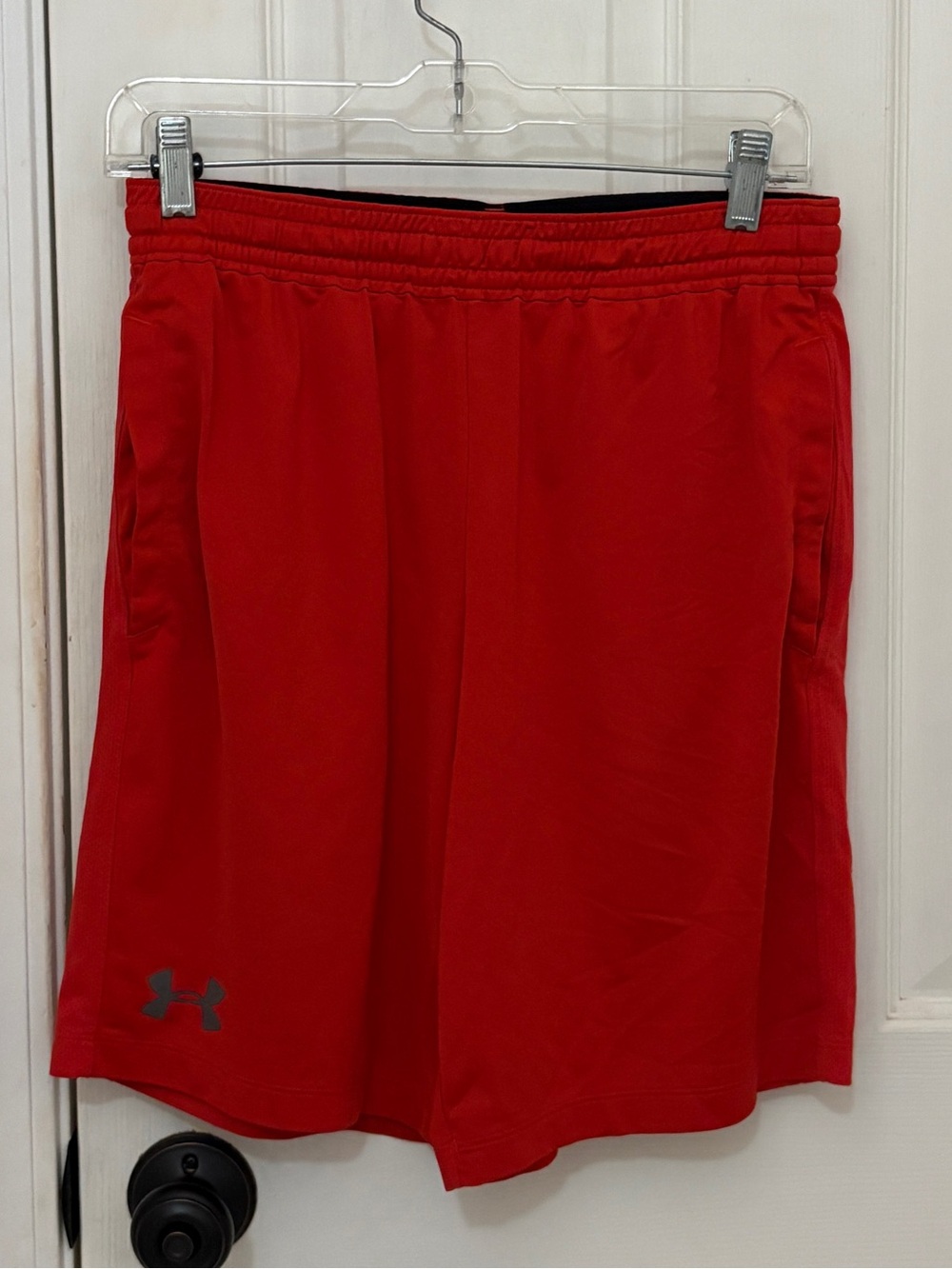 Under Armour Men’s Athletic Shorts in Red